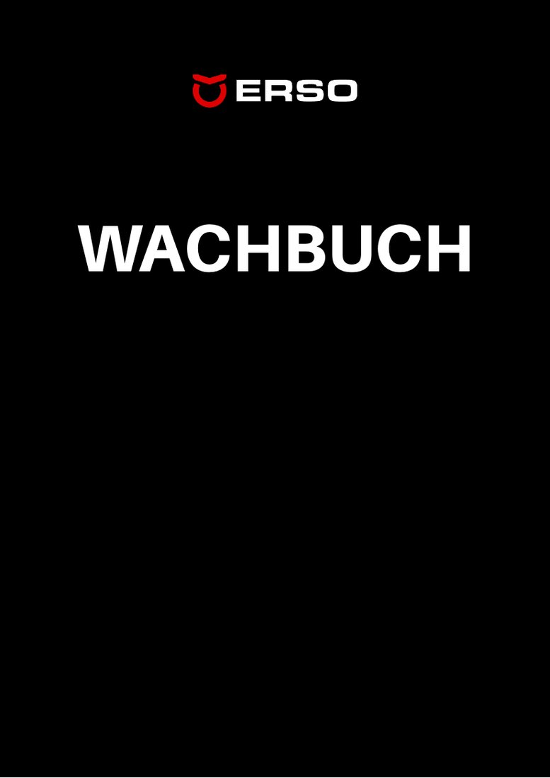 ERSO Wachbuch
